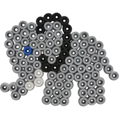 Hama Maxi perlesæt i bøtte - 600 perler og 1 stiftplade - Elefanter