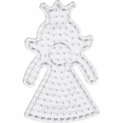 Hama Maxi stiftplader - 2 stiftplader - Transparent - Sommerfugl og prinsesse