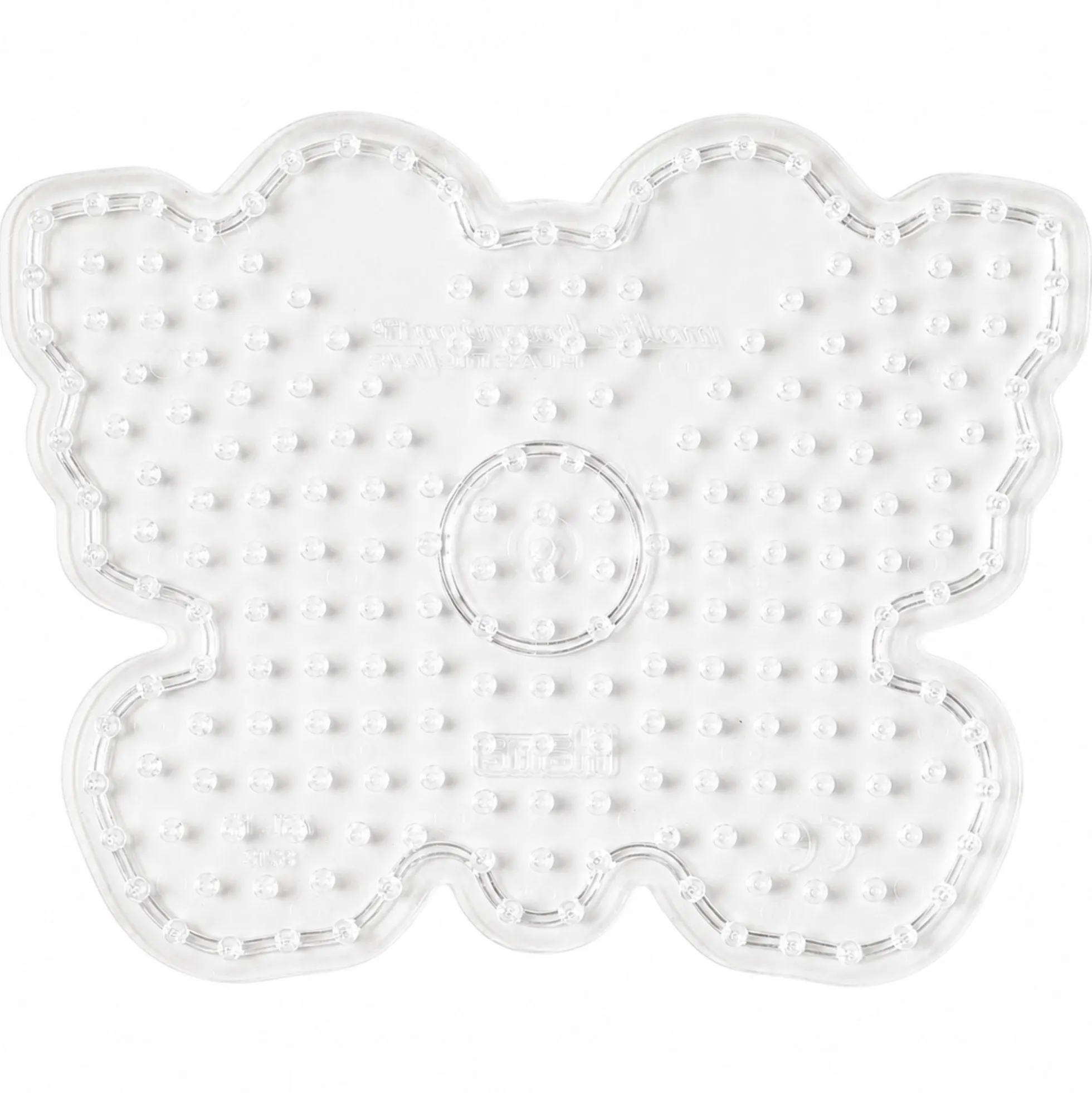 Hama Maxi stiftplader - 2 stiftplader - Transparent - Sommerfugl og prinsesse