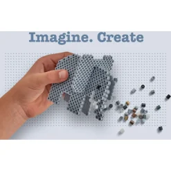 Hama Maxi stiftplader - 2 stiftplader - Transparent - Hjerte og stjerne