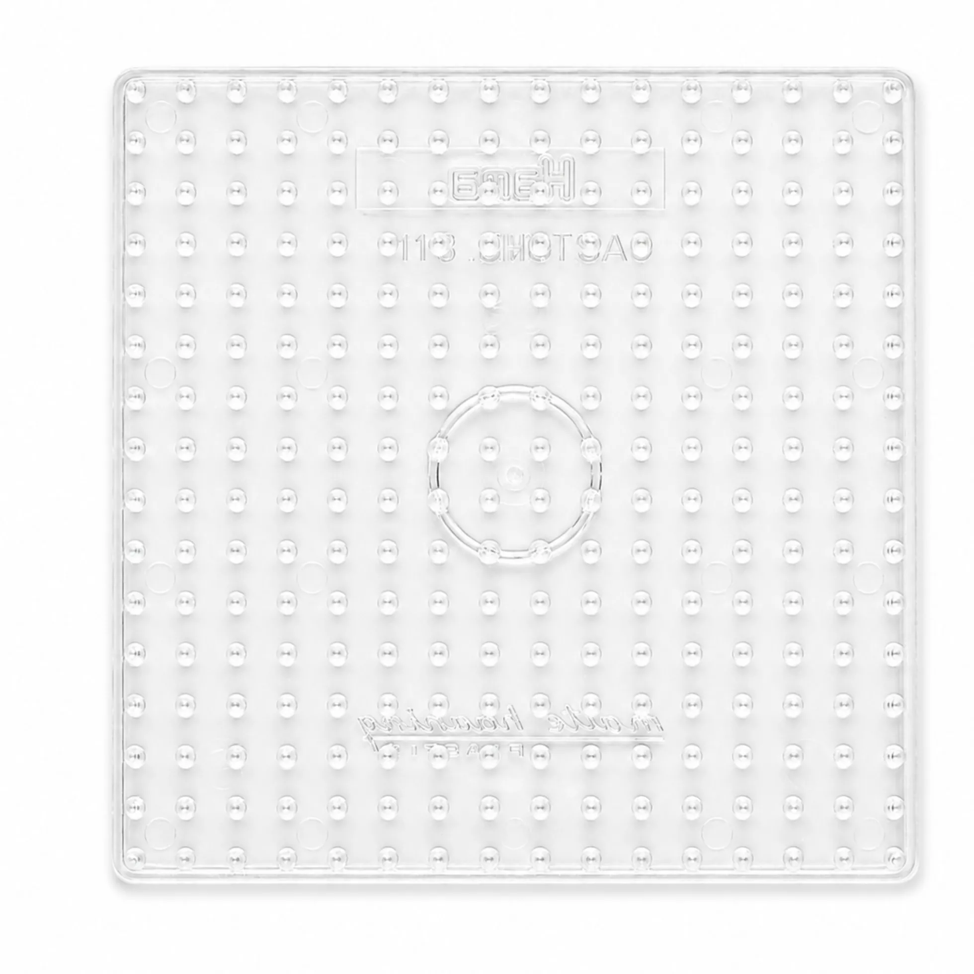 Hama Maxi stiftplader - 2 stiftplader - Transparent - Firkant og rund