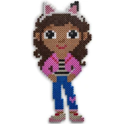 Hama Midi gaveæske – 4000 perler – Gabbys Dukkehus gaveæske med 2 stiftplader