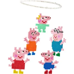 Hama Midi gaveæske – 4000 perler – Gurli Gris gaveæske med familie og lillesøster