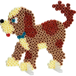 Hama Midi gaveæske - 2000 perler og 2 stiftplader - Kat og hund