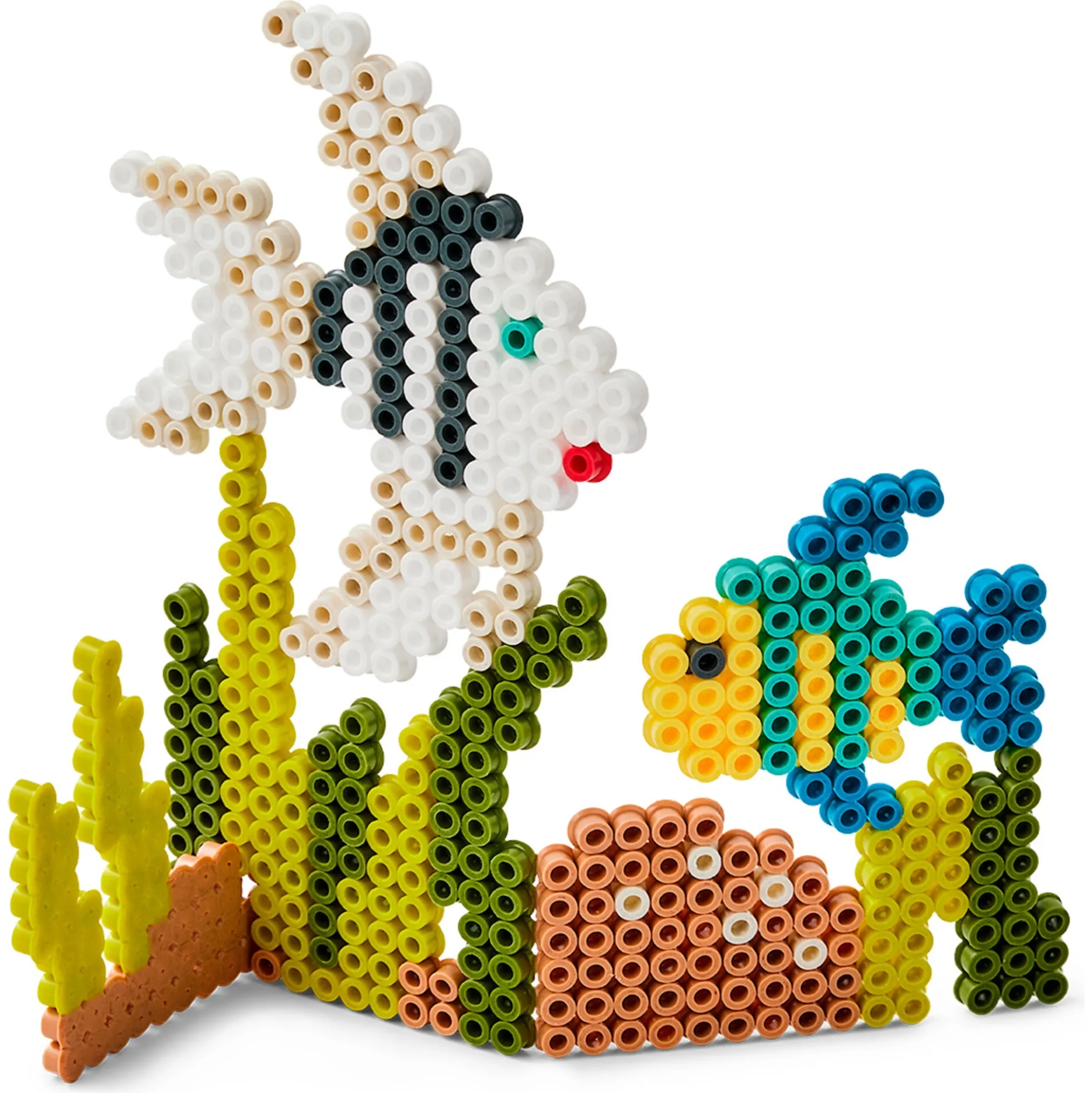 Hama Midi gaveæske - 2000 perler og 2 stiftplader - Fisk