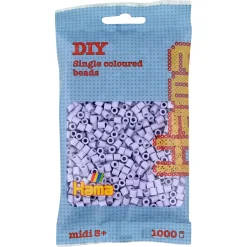 Hama Midi perler - 1000 perler - Lys lavendel