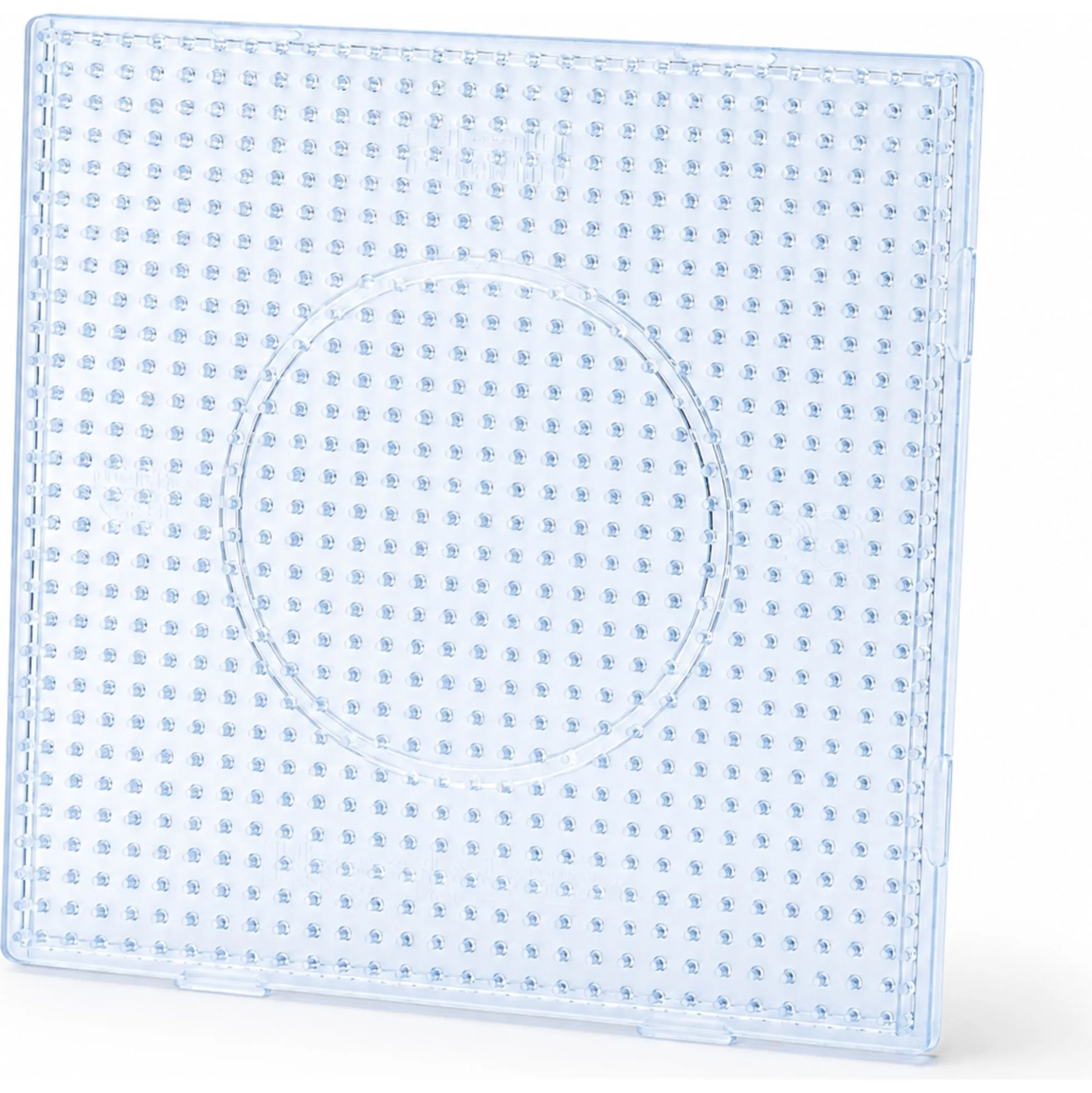 Hama Midi stiftplade - 15x15 cm - Transparent - Firkant