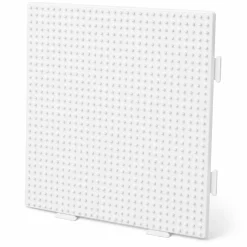 Hama Midi store stiftplader - 4 stiftplader - Hvid - Stor firkant - 15x15 cm