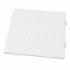 Hama Midi store stiftplader - 4 stiftplader - Hvid - Stor firkant - 15x15 cm