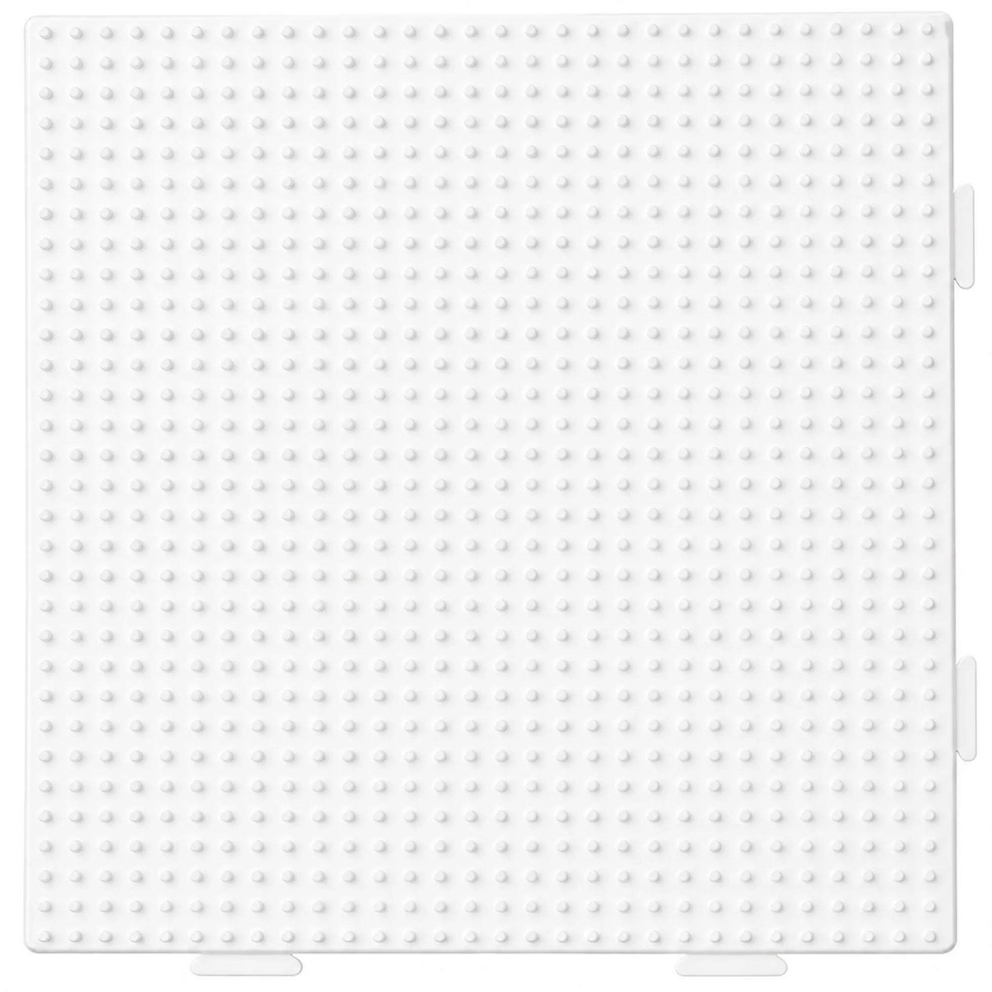 Hama Midi store stiftplader - 4 stiftplader - Hvid - Stor firkant - 15x15 cm
