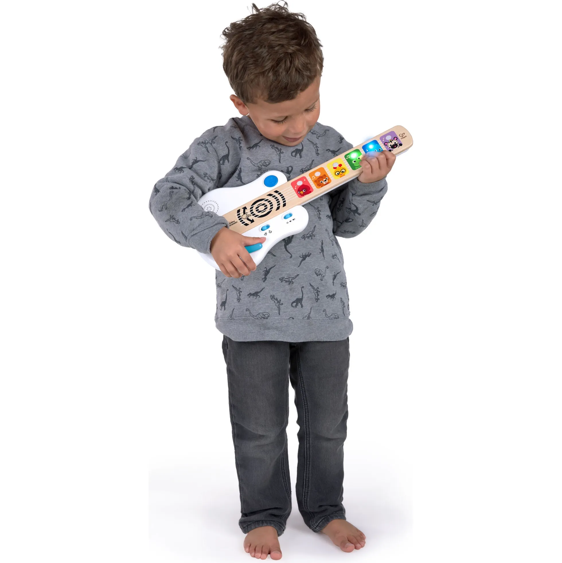 Hape Baby Einstein Magic Touch guitar - musiklegetøj med lys og lyd - fra 12 mdr.