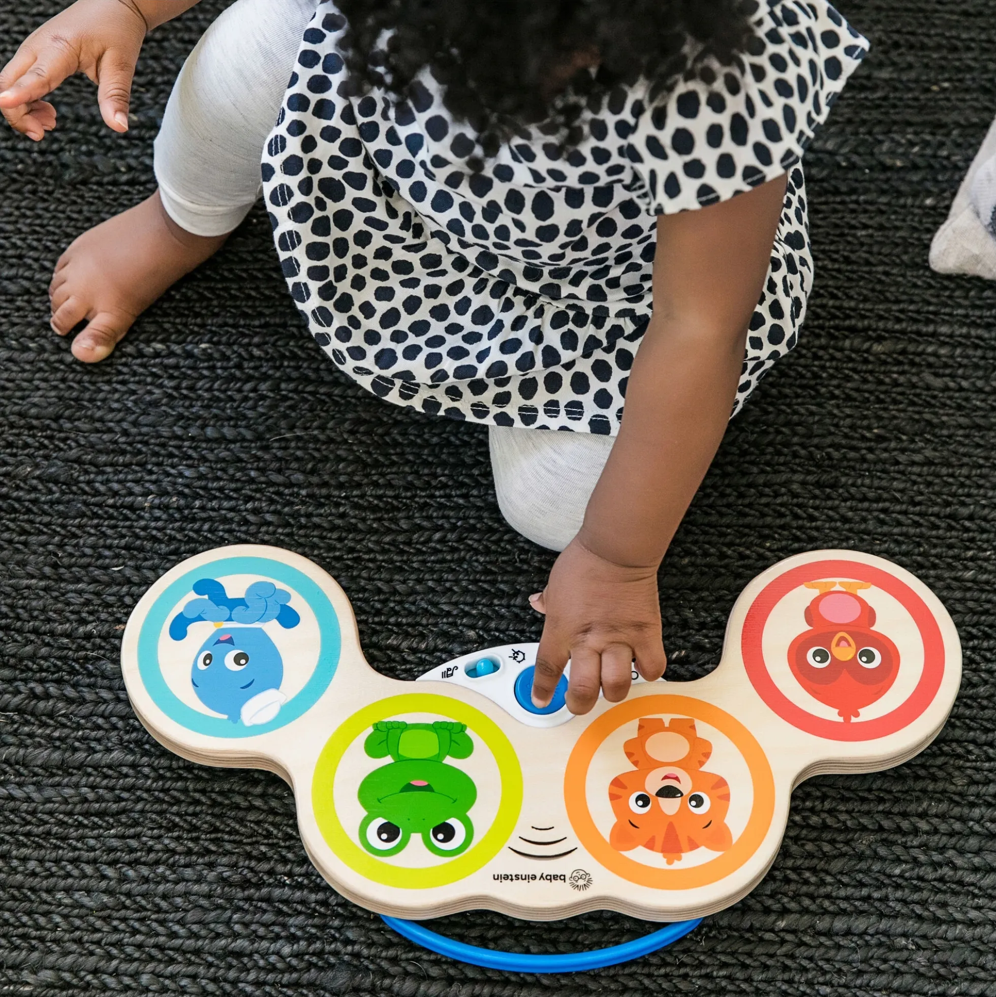 Hape Baby Einstein Magic Touch trommer - musiklegetøj med tromme- og melodifunktion - fra 6 mdr.