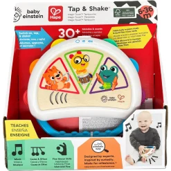 Hape Baby Einstein Magic Touch tamburin - musiklegetøj med lys og lyd - fra 6 mdr.