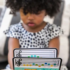 Hape Baby Einstein Magic Touch klaver - musiklegetøj med 3 musikark og 6 sange - fra 6 mdr.