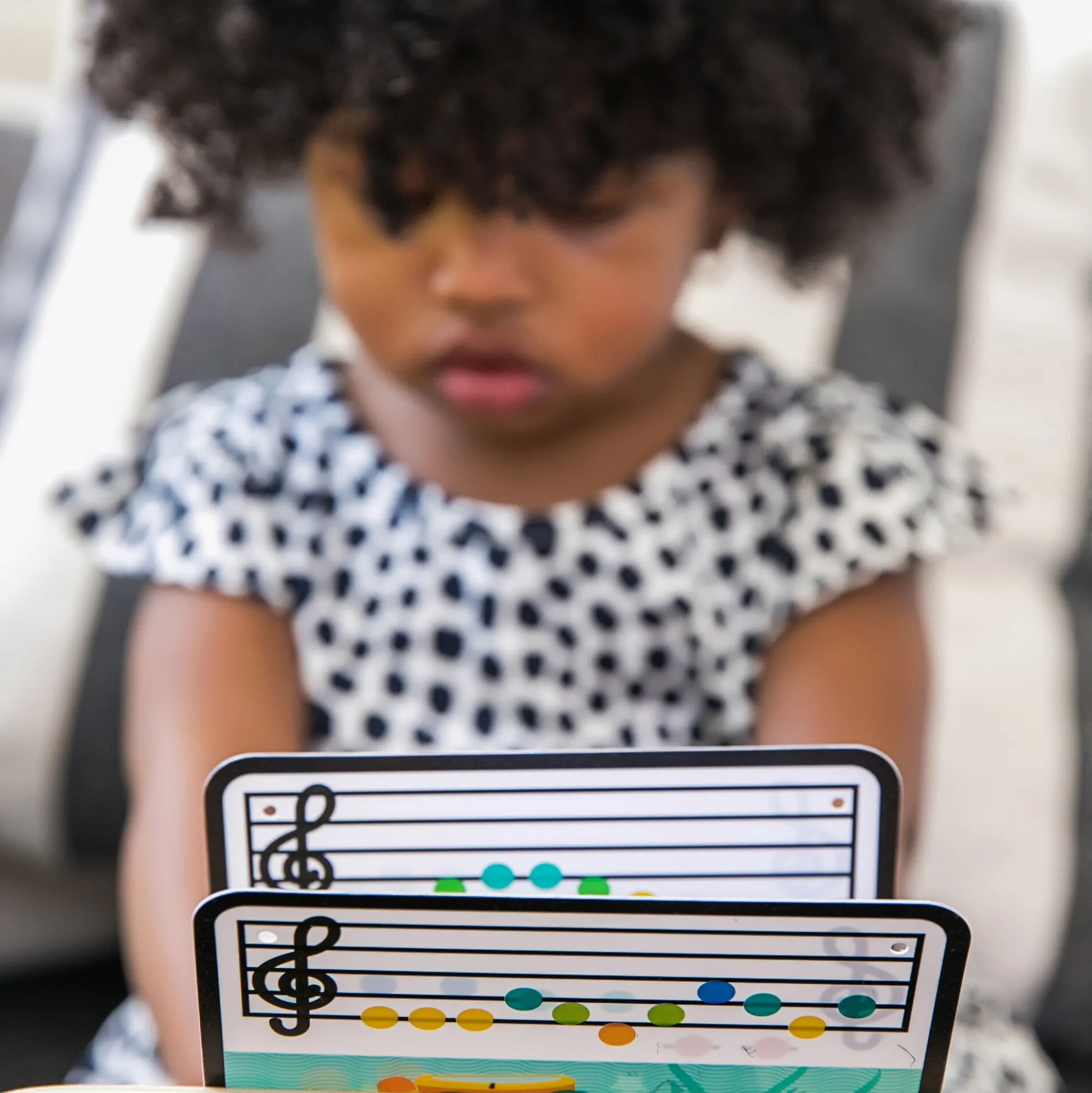 Hape Baby Einstein Magic Touch klaver - musiklegetøj med 3 musikark og 6 sange - fra 6 mdr.