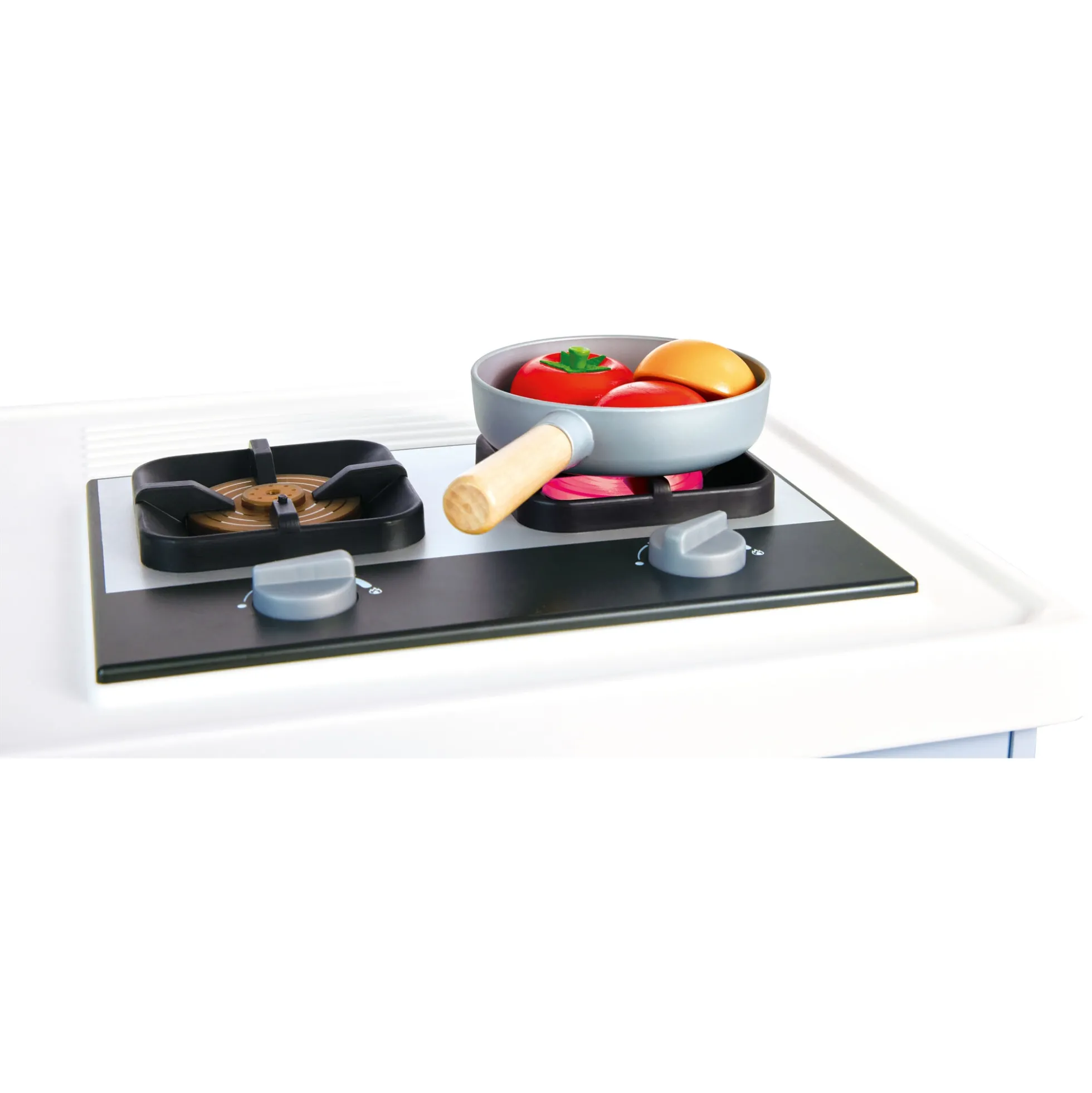 Hape Deluxe legekøkken - legekøkken med rindende vand, lys og lyd - 85x50x80 cm