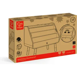 Hape læs og tegn bogreol - 2-i-1 børnebogreol med tegnetavle - 70x63,1x39 cm