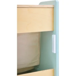 Hape læs og tegn bogreol - 2-i-1 børnebogreol med tegnetavle - 70x63,1x39 cm