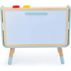 Hape læs og tegn bogreol - 2-i-1 børnebogreol med tegnetavle - 70x63,1x39 cm