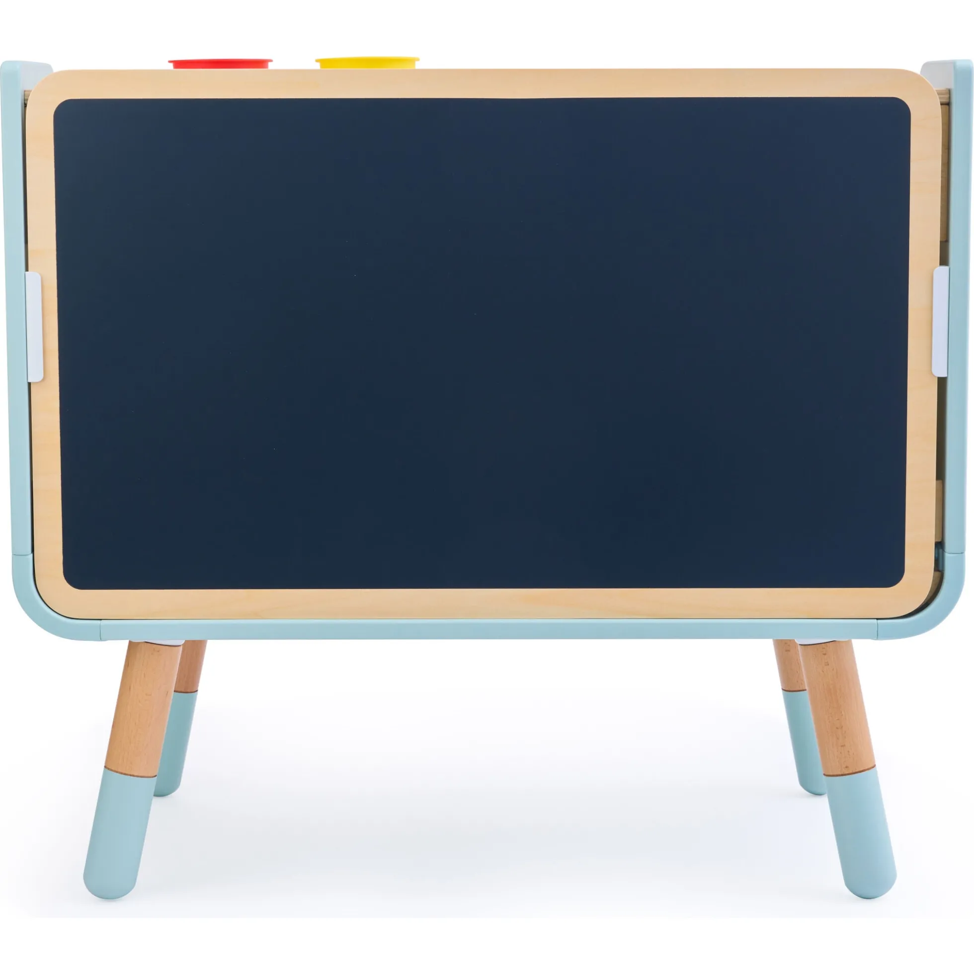 Hape læs og tegn bogreol - 2-i-1 børnebogreol med tegnetavle - 70x63,1x39 cm
