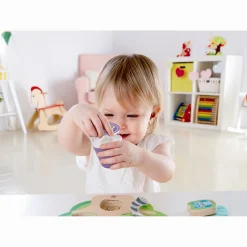 Hape morgenmad legesæt i træ - legemad til legekøkken - 13 dele