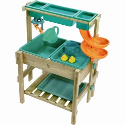 Hape multifunktionelt vandlegebord - sand- og vandbord med justerbar højde - 37,6x85x55,8 cm
