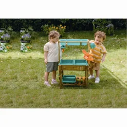 Hape multifunktionelt vandlegebord - sand- og vandbord med justerbar højde - 37,6x85x55,8 cm