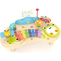 Hape Nature's Symphony musikbord - 8-i-1 musiklegetøj med dyrelyde - fra 18 mdr.