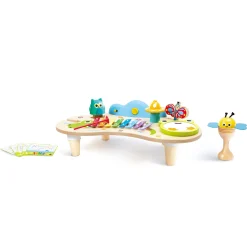 Hape Nature's Symphony musikbord - 8-i-1 musiklegetøj med dyrelyde - fra 18 mdr.