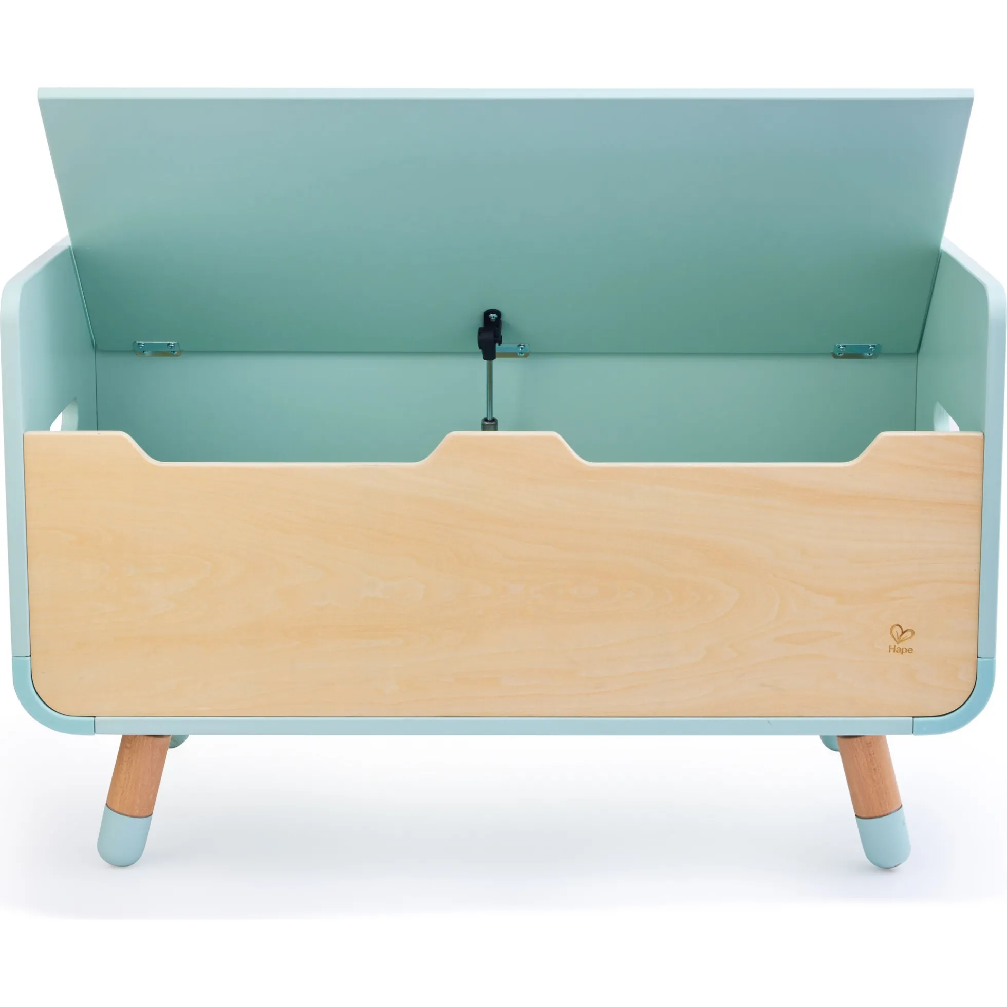 Hape opbevaringsbænk med pude - børnebænk med 60 L opbevaring - 78x39x48,3 cm