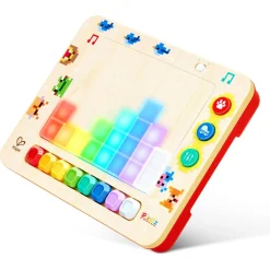 Hape Pixelz piano - musiklegetøj med 3 modes, lys og dyrelyde - fra 2 år