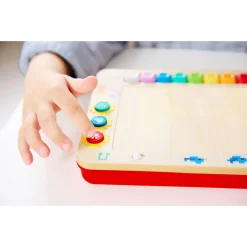 Hape Pixelz piano - musiklegetøj med 3 modes, lys og dyrelyde - fra 2 år