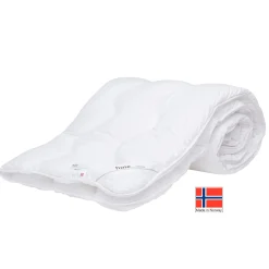 Helårsdyne - Blød fiberdyne - Tyk dyne med let & luftigt fiberfyld - 140x200 cm - Høie dyne Gemini