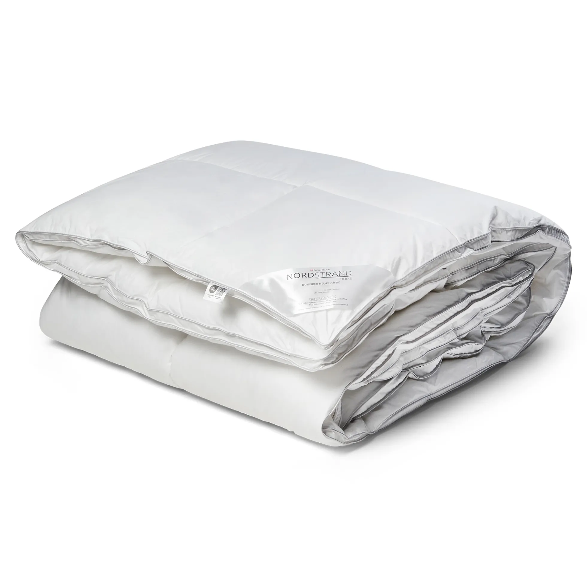Helårsdyne - Blød og fyldig dunfiber dyne - 140x200 cm - Nordstrand Home allergivenlig fiberdyne