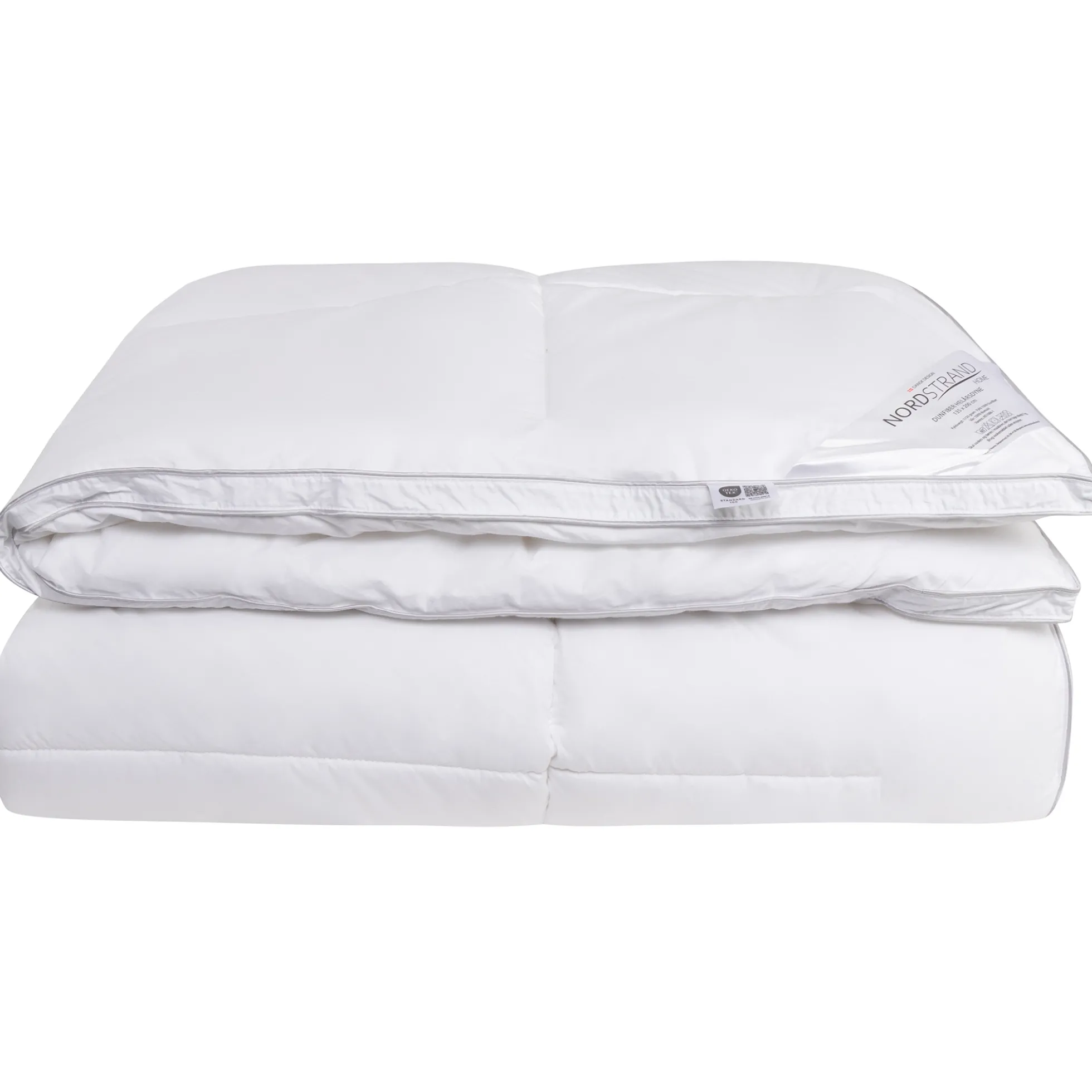 Helårsdyne - Blød og fyldig dunfiber dyne - 140x200 cm - Nordstrand Home allergivenlig fiberdyne
