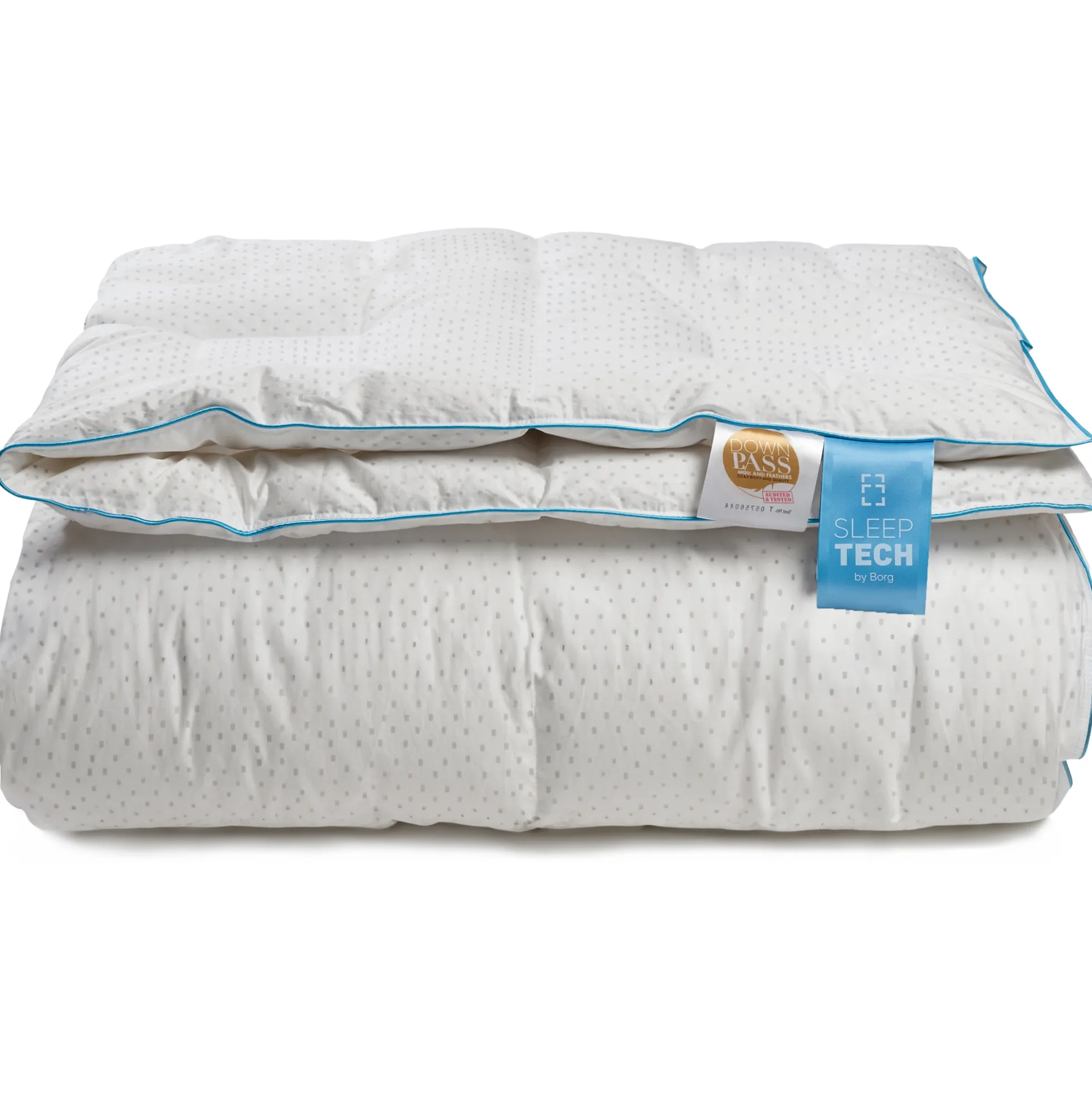 Helårsdyne dobbeltdyne - 200x220 cm - Moskusdundyne med klasse 1 moskusdun - SLEEP TECH By Borg Air flow dundyne