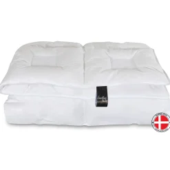 Helårsdyne - Moskusdyne - Unik ventilerende konstruktion - 240x220 cm - Allergivenlig dundyne - Excellent By Borg Climate