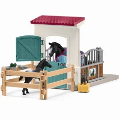 Hesteboks med hoppe og føl - 42611 - Schleich Horse Club