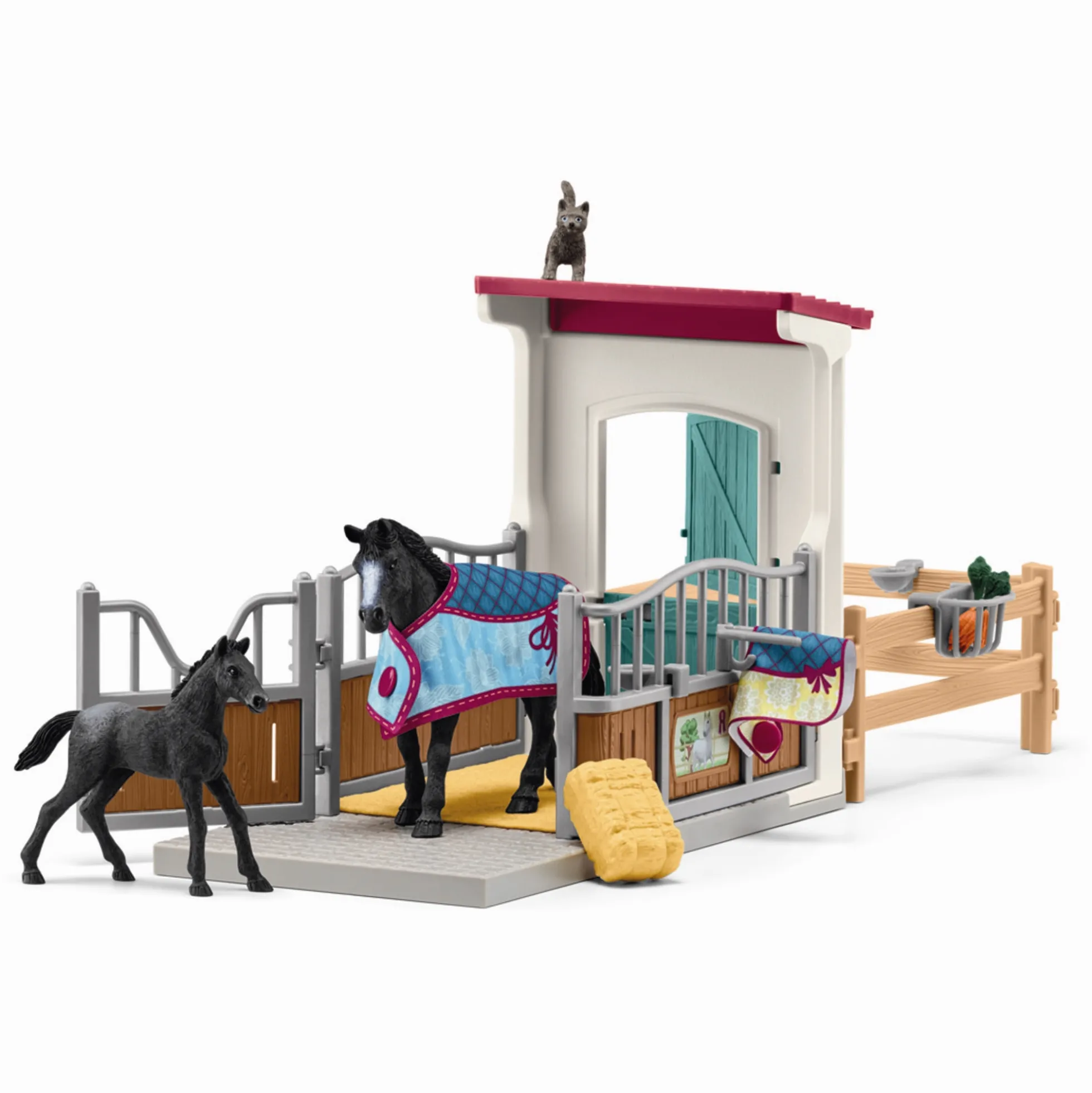 Hesteboks med hoppe og føl - 42611 - Schleich Horse Club