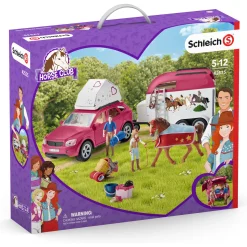 Hesteeventyr med bil og trailer - 42535 - Schleich Horse Club