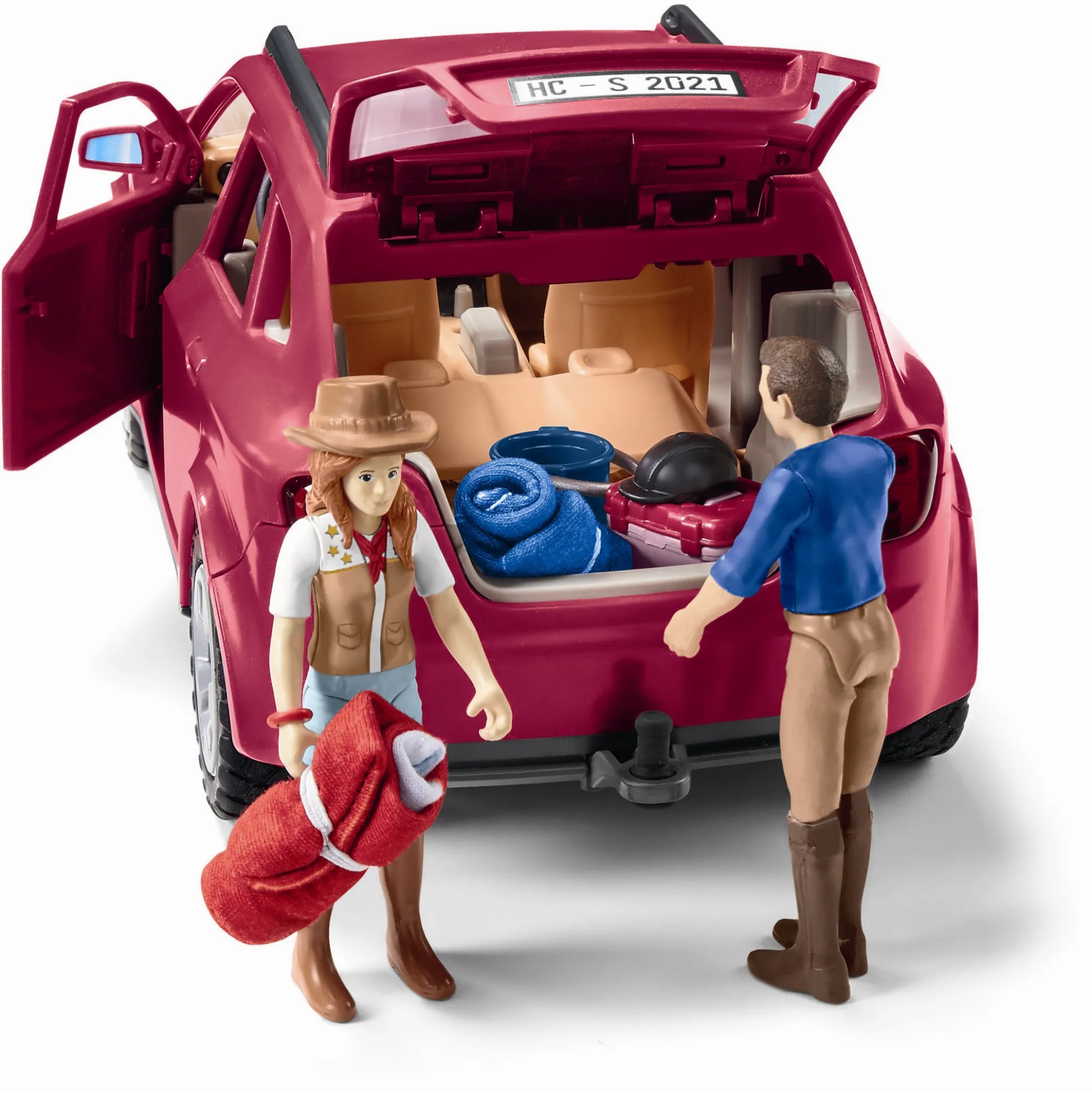 Hesteeventyr med bil og trailer - 42535 - Schleich Horse Club