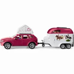 Hesteeventyr med bil og trailer - 42535 - Schleich Horse Club