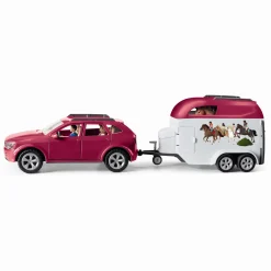 Hesteeventyr med bil og trailer - 42535 - Schleich Horse Club