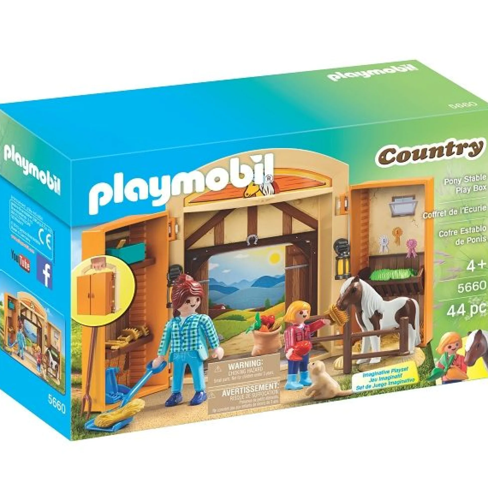 Heste Legebox - PL5660 - PLAYMOBIL Country