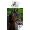 Heste sengetøj - 100% bomuld - Børnesengetøj 140x200 cm - I Love my horse