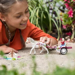 Hestevogn og figur - 42467 - Schleich Horse Club