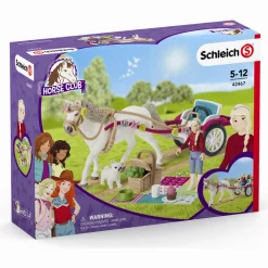 Hestevogn og figur - 42467 - Schleich Horse Club