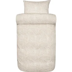 Høie sengetøj - 140x200 cm - Bella beige - 100% bomuldssatin sengetøj