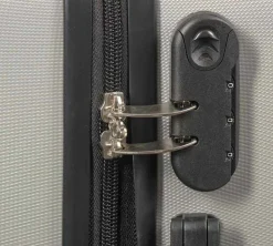Håndbagage kuffert - Hardcase letvægt kuffert - Str. lille - Diamant grå