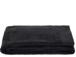 Håndklæde - 100% bomuld - Badehåndklæde 70x140 cm - Zone Denmark Classic - Black